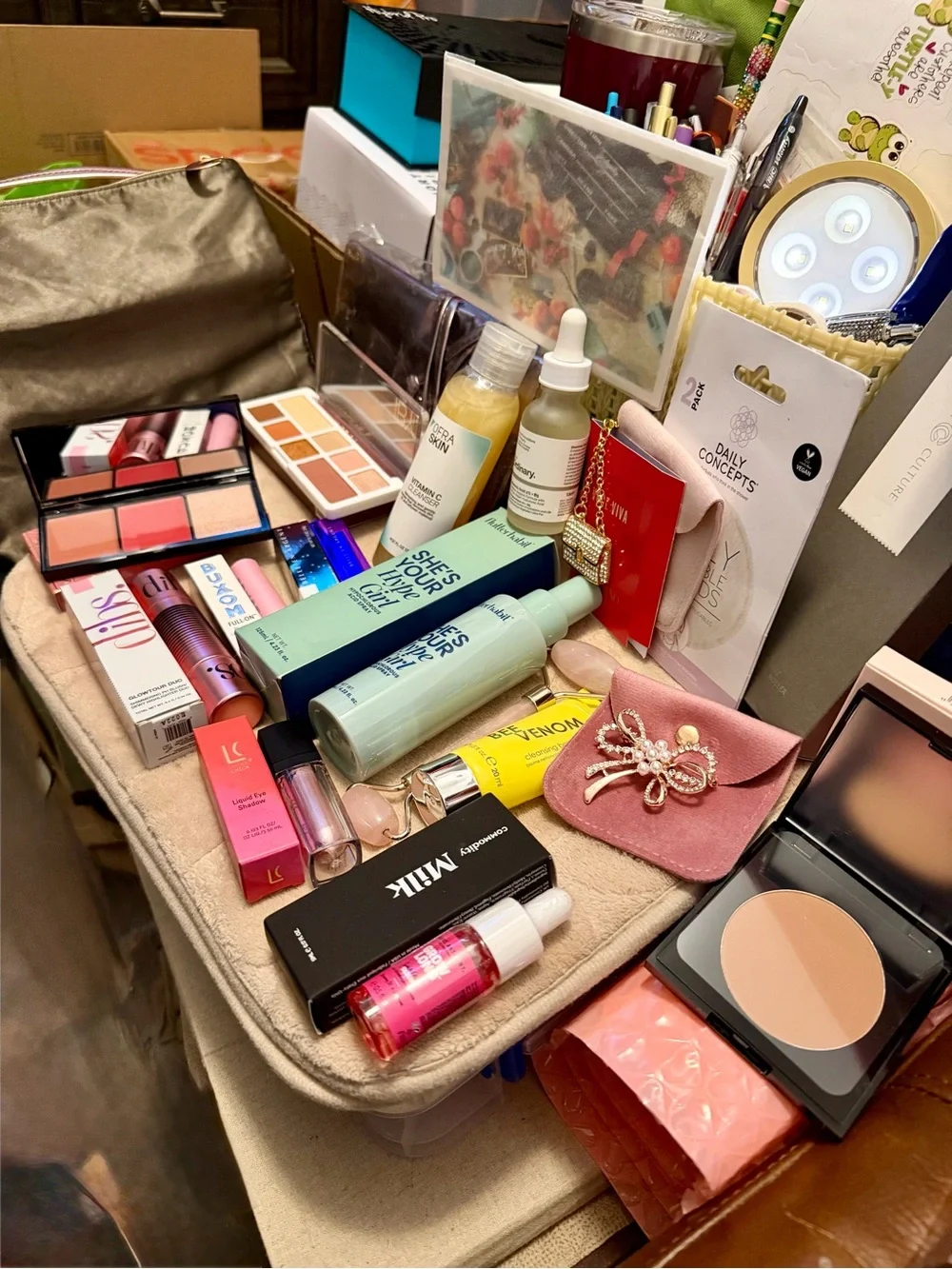 HUGE Bundle of Makeup, Skincare, Tools and Accessories NEW